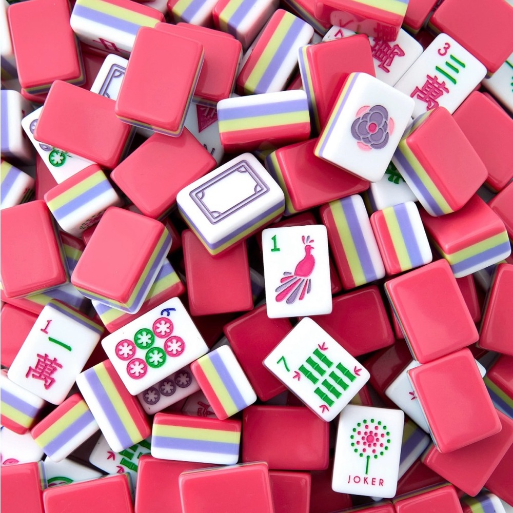 Brand new sealed Colorful spring oh my Mahjong Tile Set
